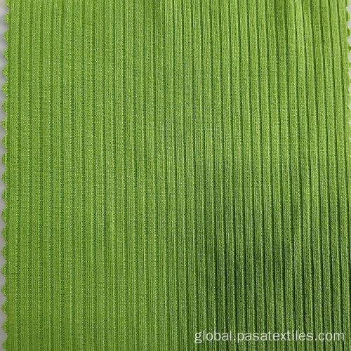 Jersey Knit Fabric knitted ribbed stretch shirt knitted ribbed fabrics Factory